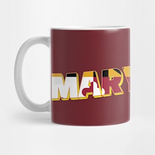 Maryland vintage style retro souvenir Mug